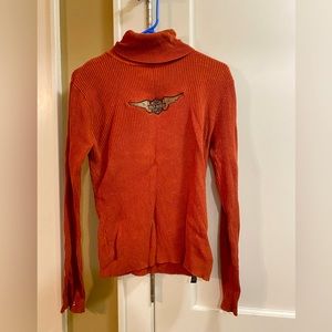 Vintage Harley Davidson turtleneck